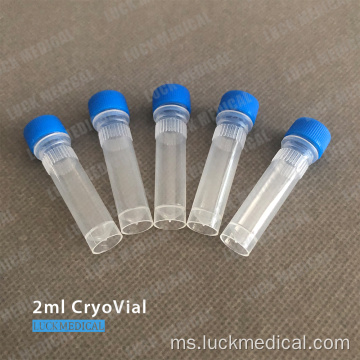 Tiub cryovial 2ml yang berdiri sendiri